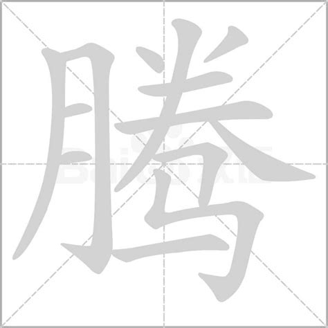 騰字|腾的解释